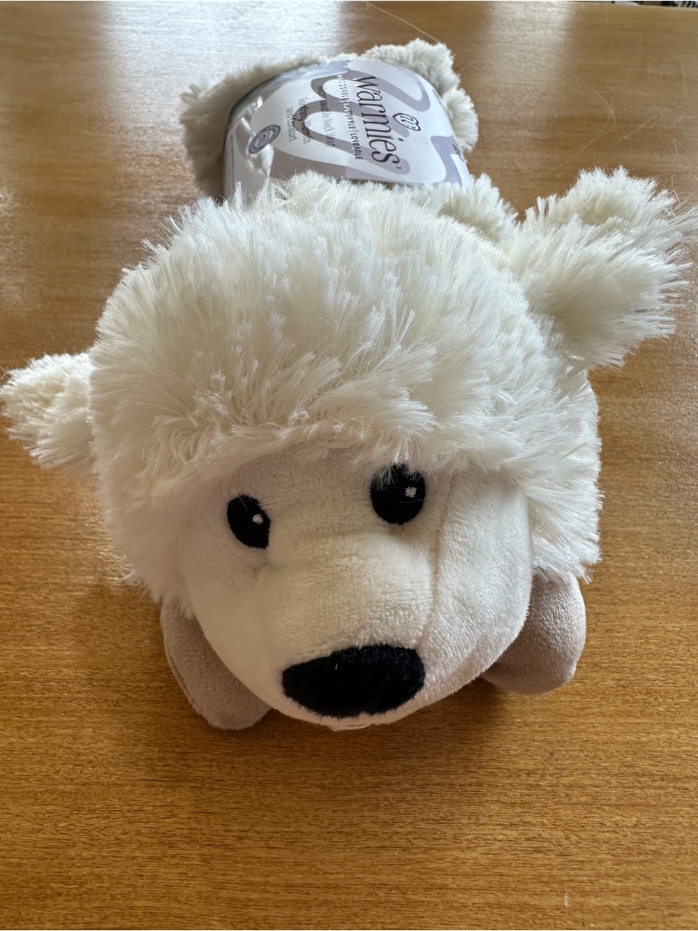 Warmies Plush Microwavable Heat Pack - White Polar Bear